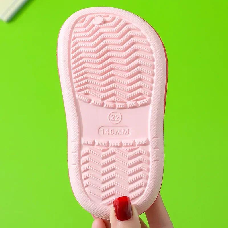 Pantoufles de jardin d'été pour enfants, chaussures pour garçons et filles, sandales de plage légère