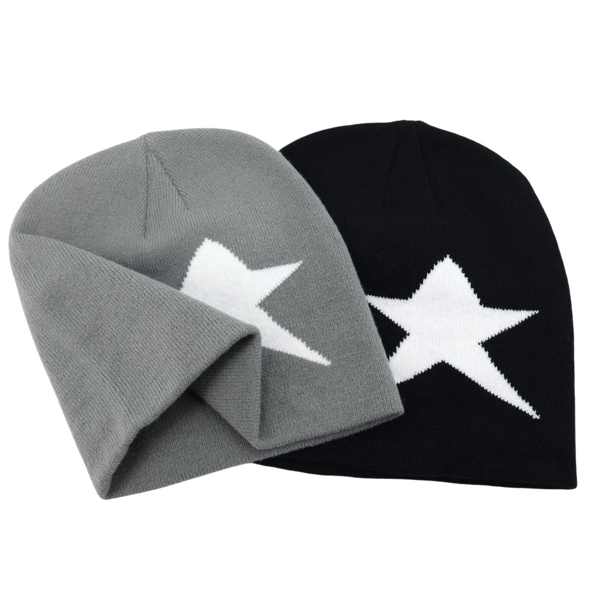Y2K lettre tricoté hiver automne bonnet hommes femmes Kanye bonnets Gorras Hombre haut chaud ski cha