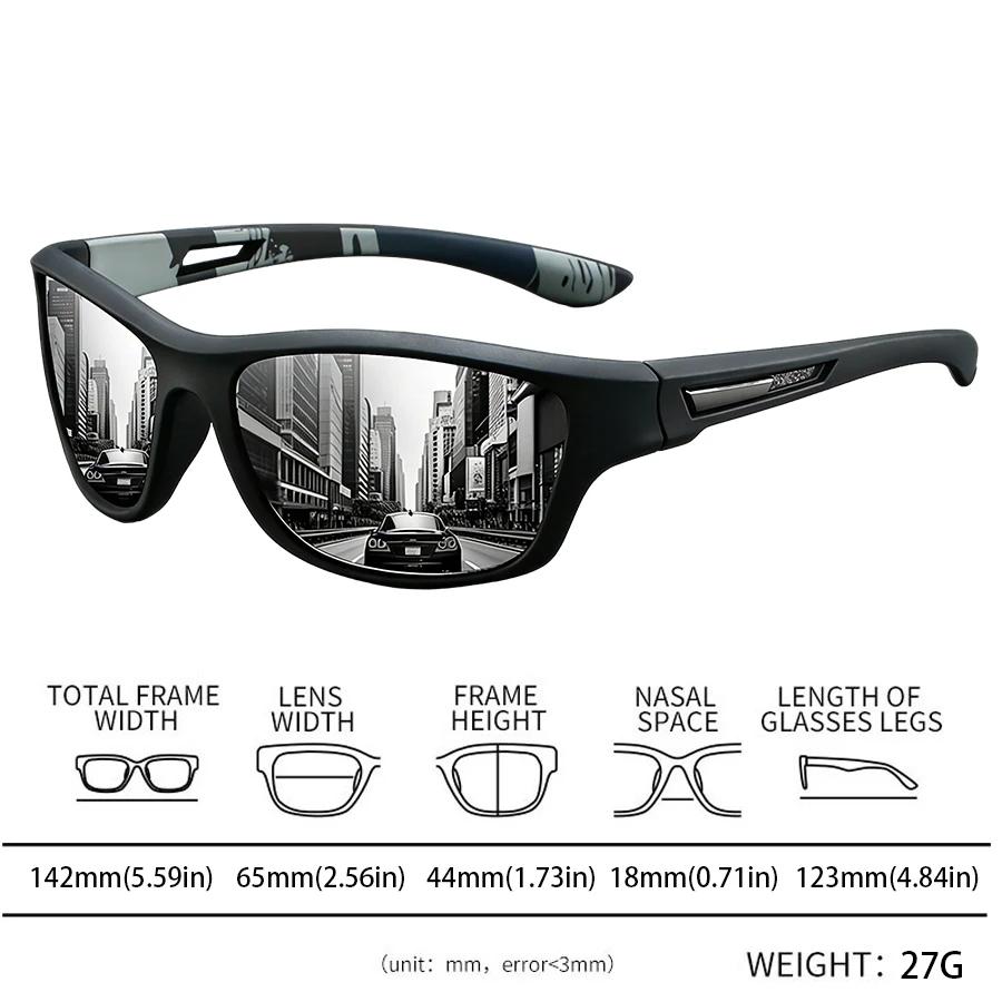 18 Paires de Lunettes de Soleil Sportives Vintage Camouflage pour Hommes et Femmes, Idéales pour la 