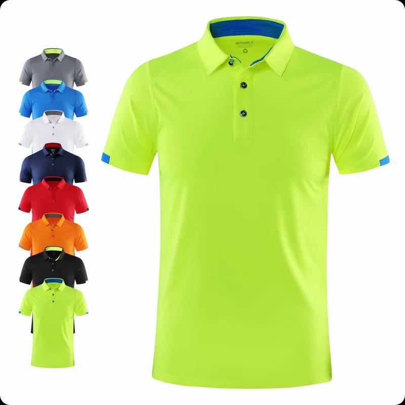 Sport décontracté séchage rapide revers à manches courtes POLO combinaison de cyclisme costume de Fi