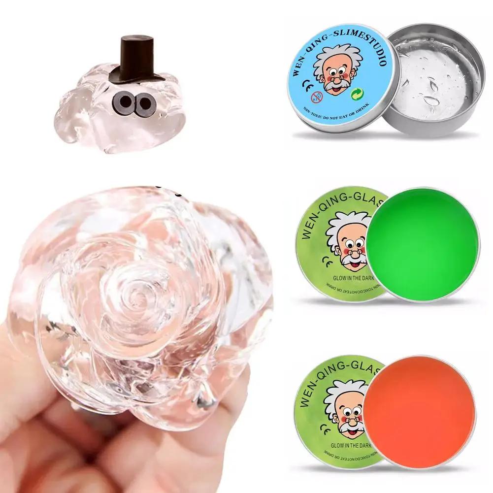 Jouets colorés de décompression liquide Non newtonien pour enfants, composé de modélisation élastiqu