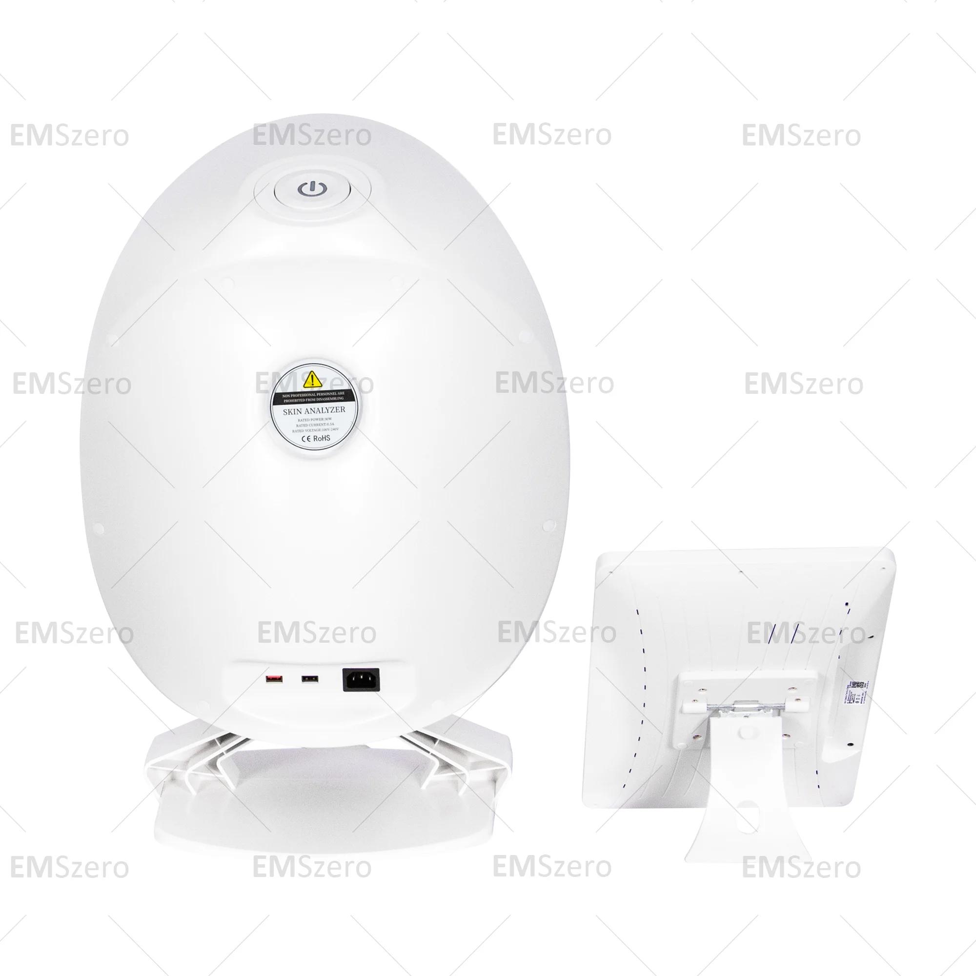 Analyseur de peau Portable 4G WiFi 8 spectres, miroir magique 3D, testeur intelligent, gros données,