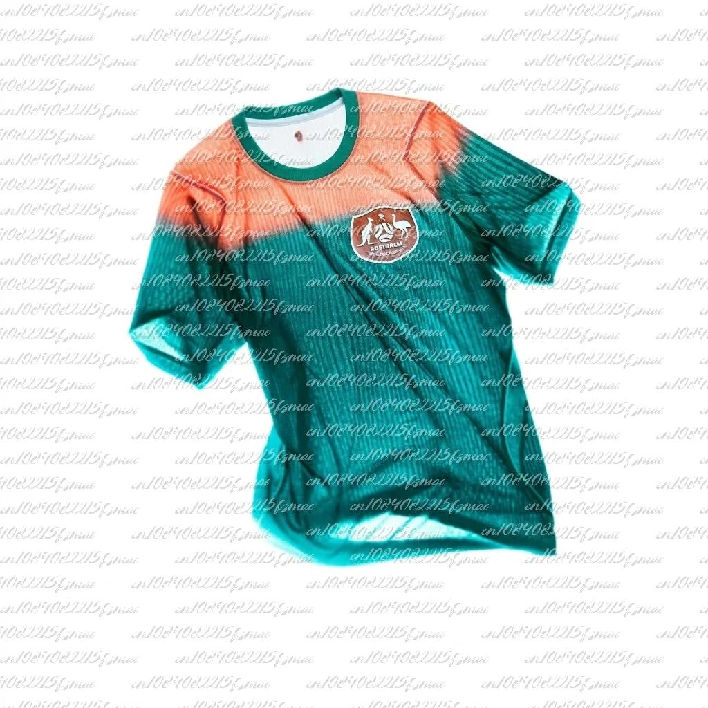 T-shirt de football Australie 2026 respirant à manches courtes col rond, maillot d'entraînement d'ét