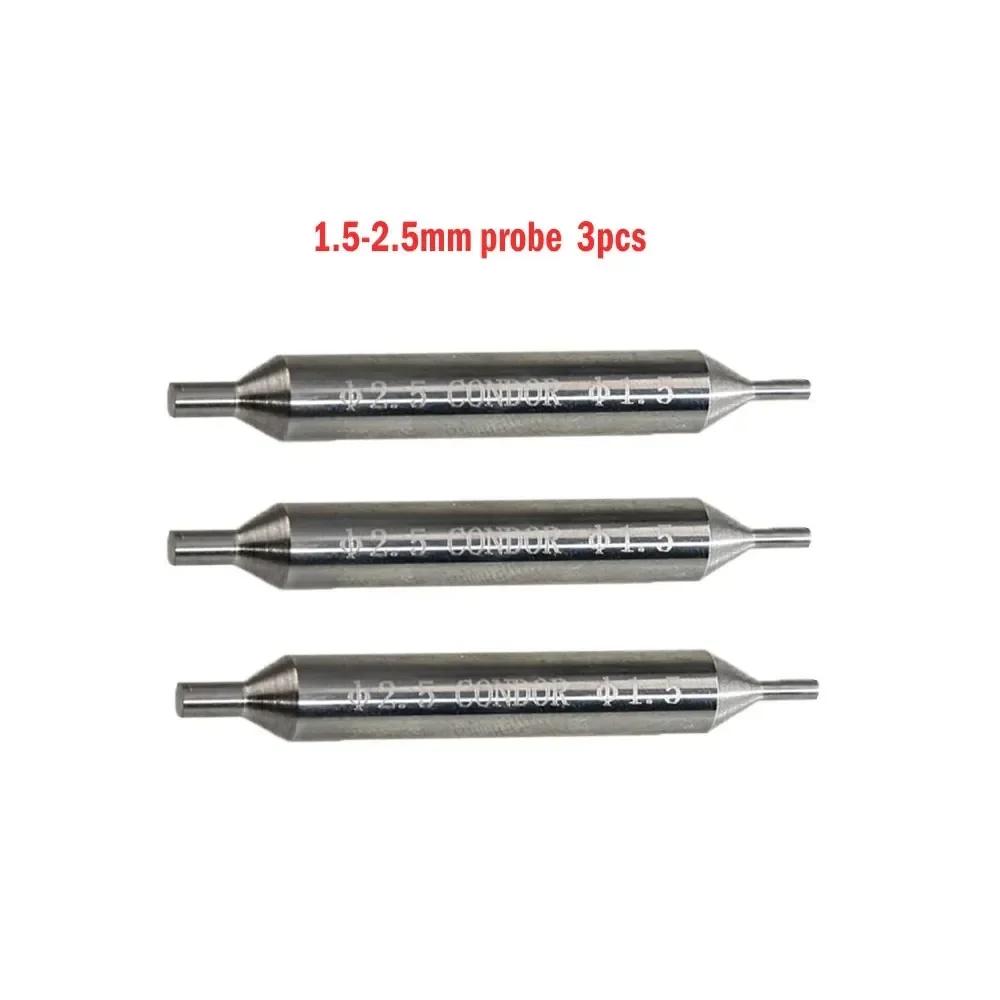 Sonde de fraise 1.0mm 1.5mm 2.0mm 2.5mm, 3 pièces, pour Xhorse CONDOR XC MINI Plus Dolphin XP-005 XP