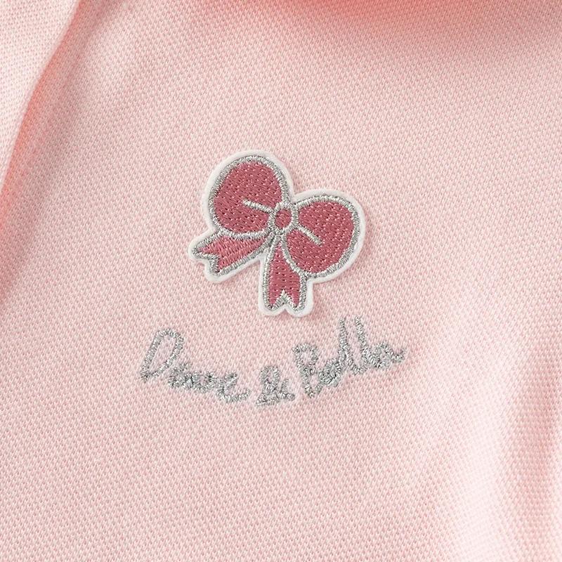 Dave Bella filles bébé robe été décontracté doux mignon enfants rose coton princesse robe fête Style