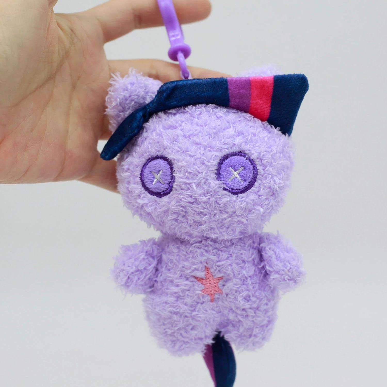 Hasbro mon petit poney en peluche pendentifs doux en peluche porte-clés sac à dos ornements Applejac