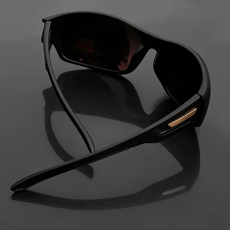 Lunettes de soleil polarisées de sport, monture enveloppante de Camouflage, lentilles multicolores p