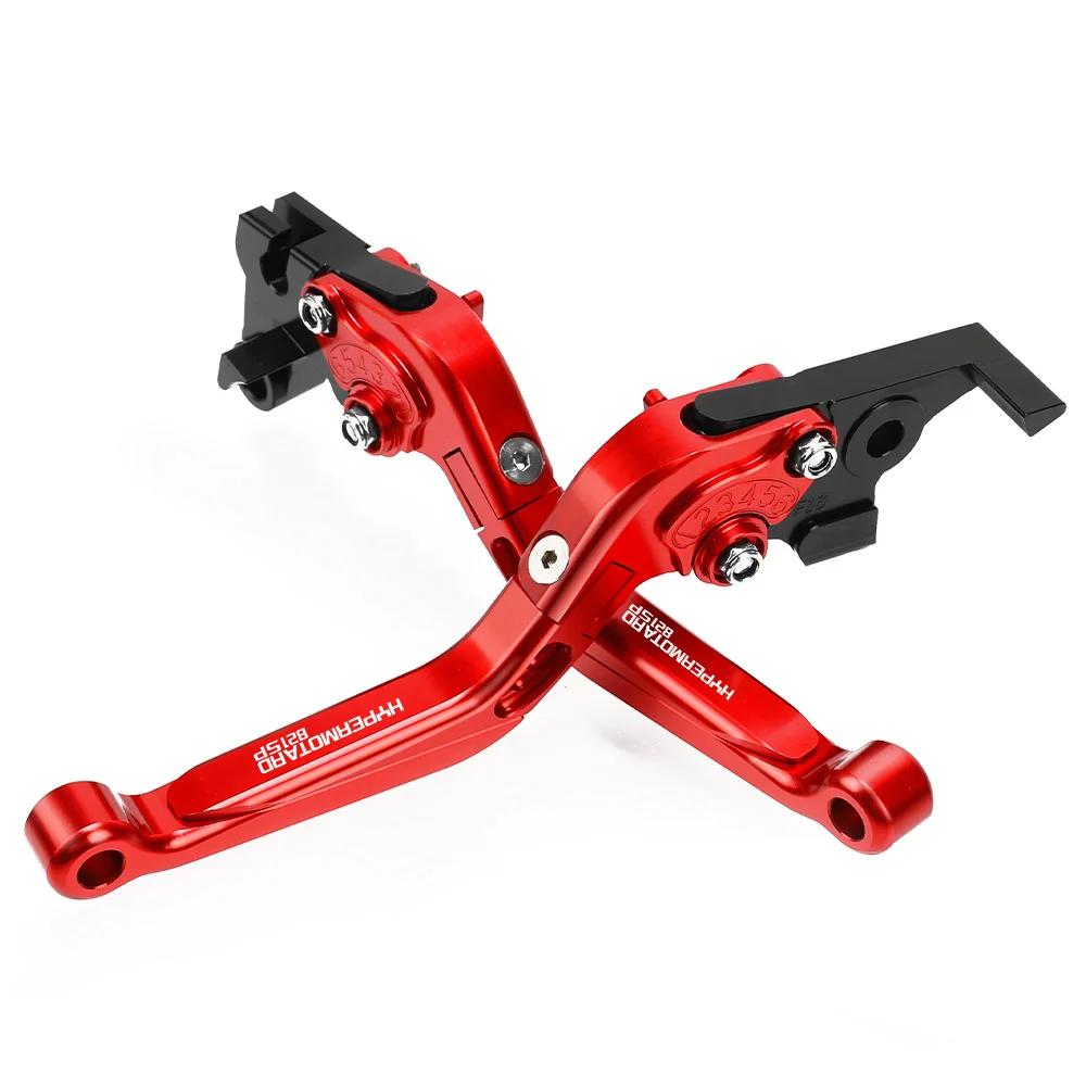 Leviers de frein à main et d'embrayage réglables, pliables et extensibles, pour moto DUCATI HYPERMOT