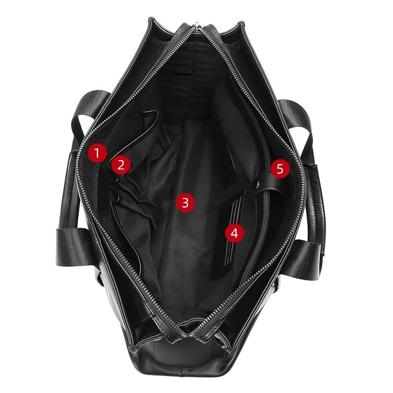 Design-Sac à Main en Cuir group de Vache pour Homme, Étui à Bombes, à la Mode, pour Ordinateur Porta