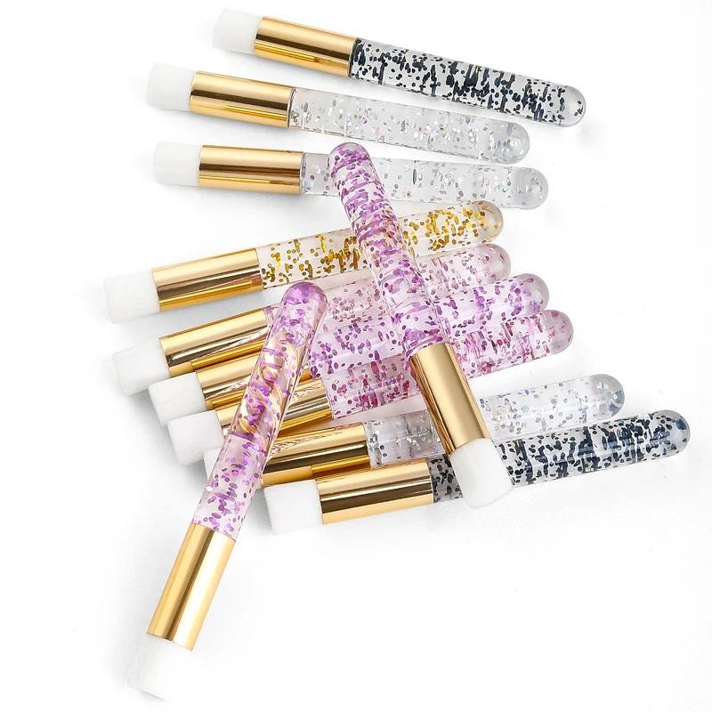 50/100PCS Brosse de nettoyage des cils Brosse de shampoing pour cils Brosse pour l'élimination des p