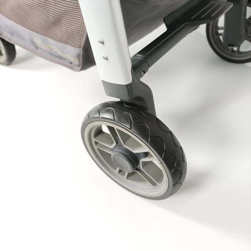 Pneu de roue de poussette pour Uppababy Cruz V1, pneu de roue arrière en PU sans chambre à air, enti