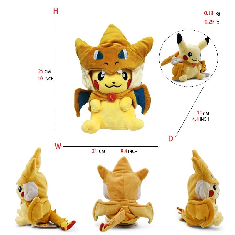 Jouets en peluche Cosplay Pikachu, Eevee, Lucario, Animal en peluche, beurre, cadeau de collection, 