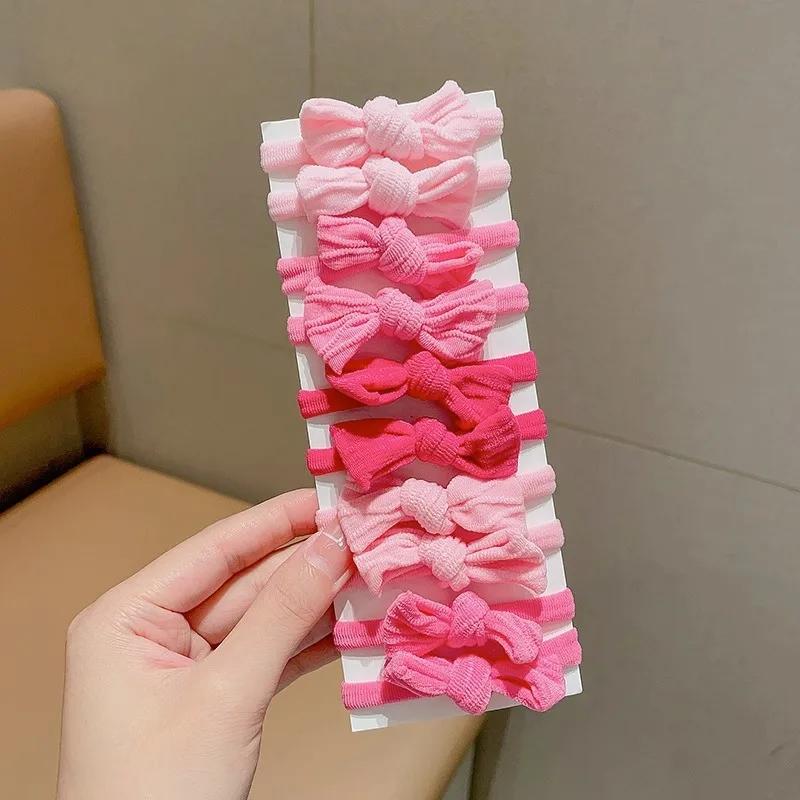 Bande de sauna pour enfants, haute élasticité, nœud, boucle de cheveux, petite fille, pas Hskins, bo