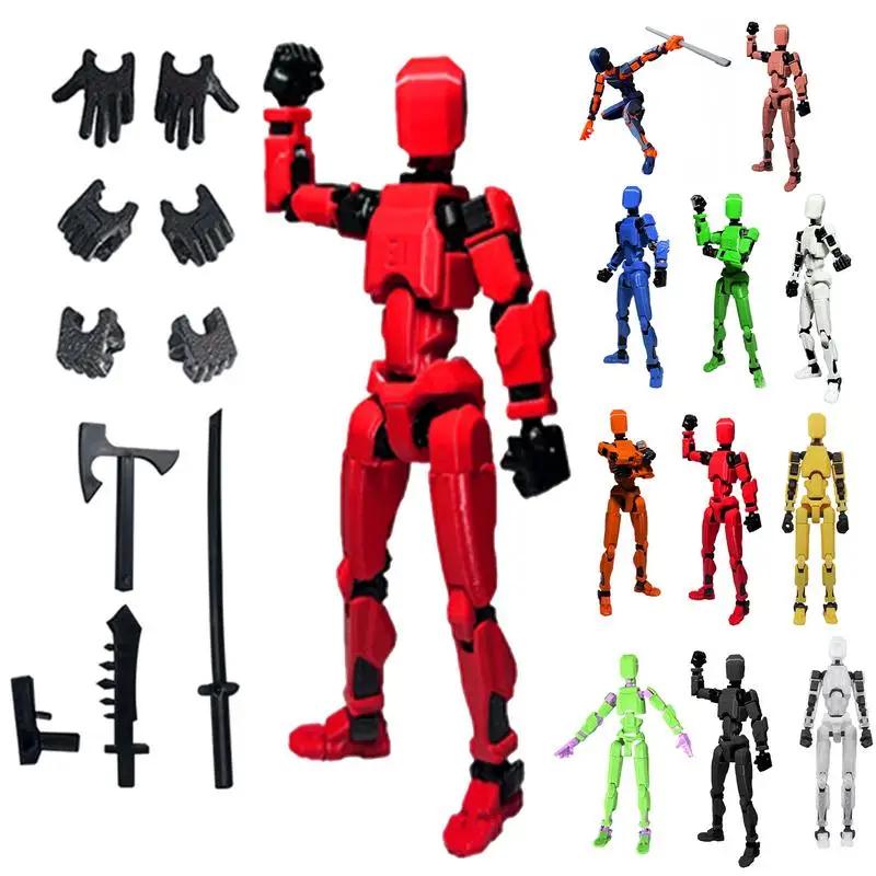 Poupée d'action Titan, Robot de Transformation Mobile multi-articulé, poupée d'action portable T13, 