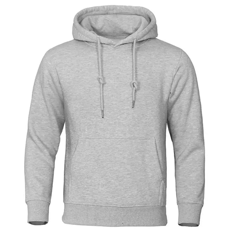 Automne hiver hommes polaire chaud hommes sweat décontracté couleur unie Streetwear pulls Sport écol