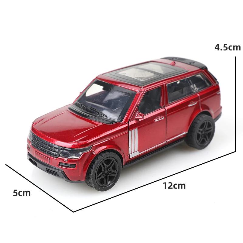 (Bagged) Réplique de modèle de voiture jouet moulé sous pression Range Rover à l'échelle 1/36, trois