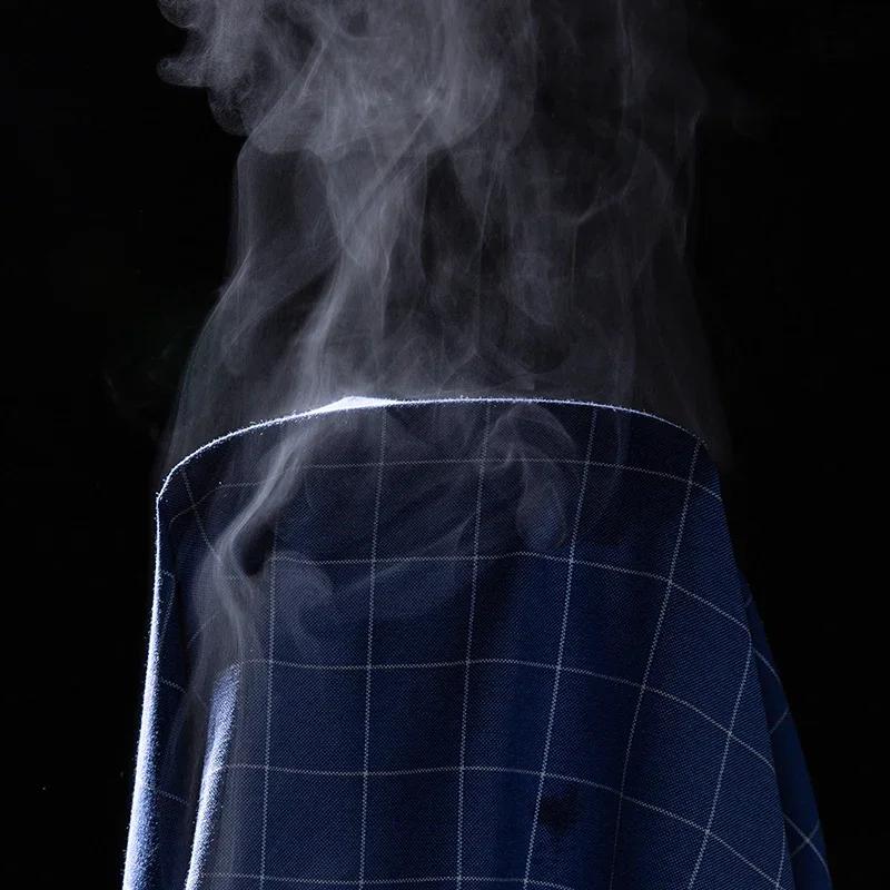Nouvelle chemise sociale pour hommes à manches courtes 100% pur coton Oxford doux boutonné Plaid for