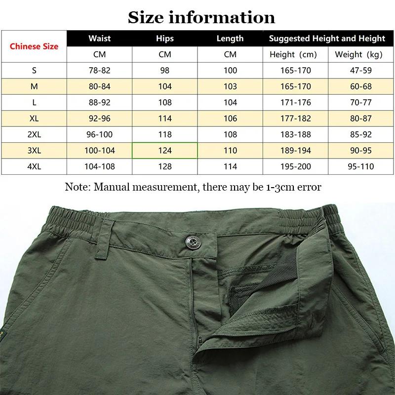 Pantalon Cargo Long Imperméable pour Homme, Vêtement d'Extérieur Respirant, Style Militaire FJMale à