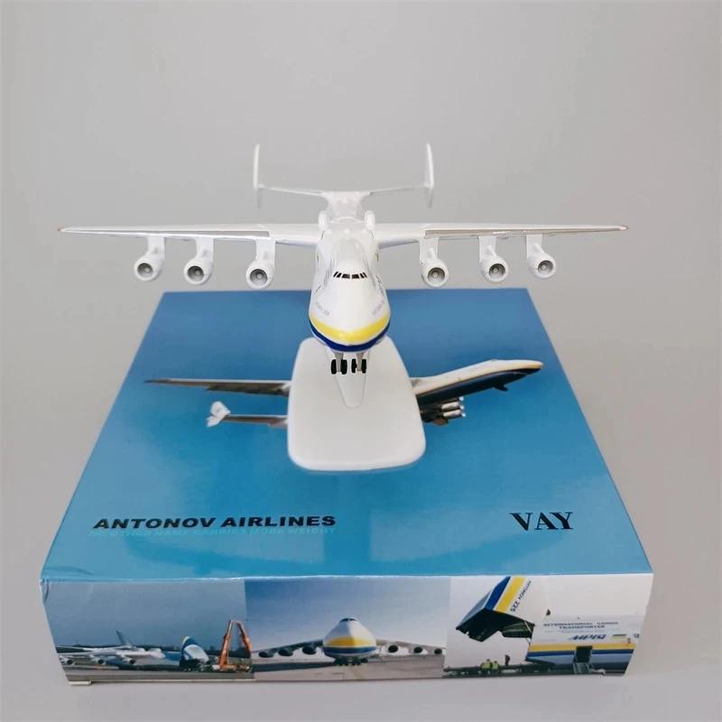 Modèle d'avion Antonov An-225 "Mriya", échelle 1/400, 20CM an225, en alliage moulé sous pression, po