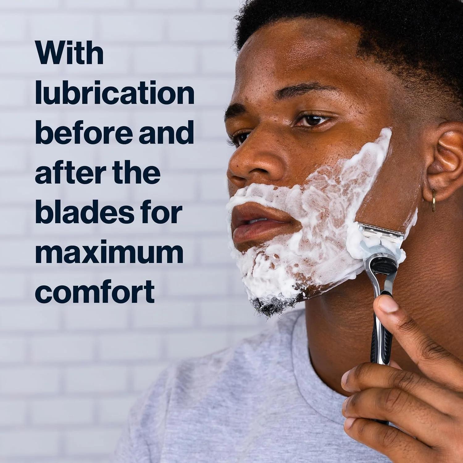 Lames de rasoir Gillette SkinGuard, lames de rasoir pour hommes, recharges de 4/8 lames, pour les sé