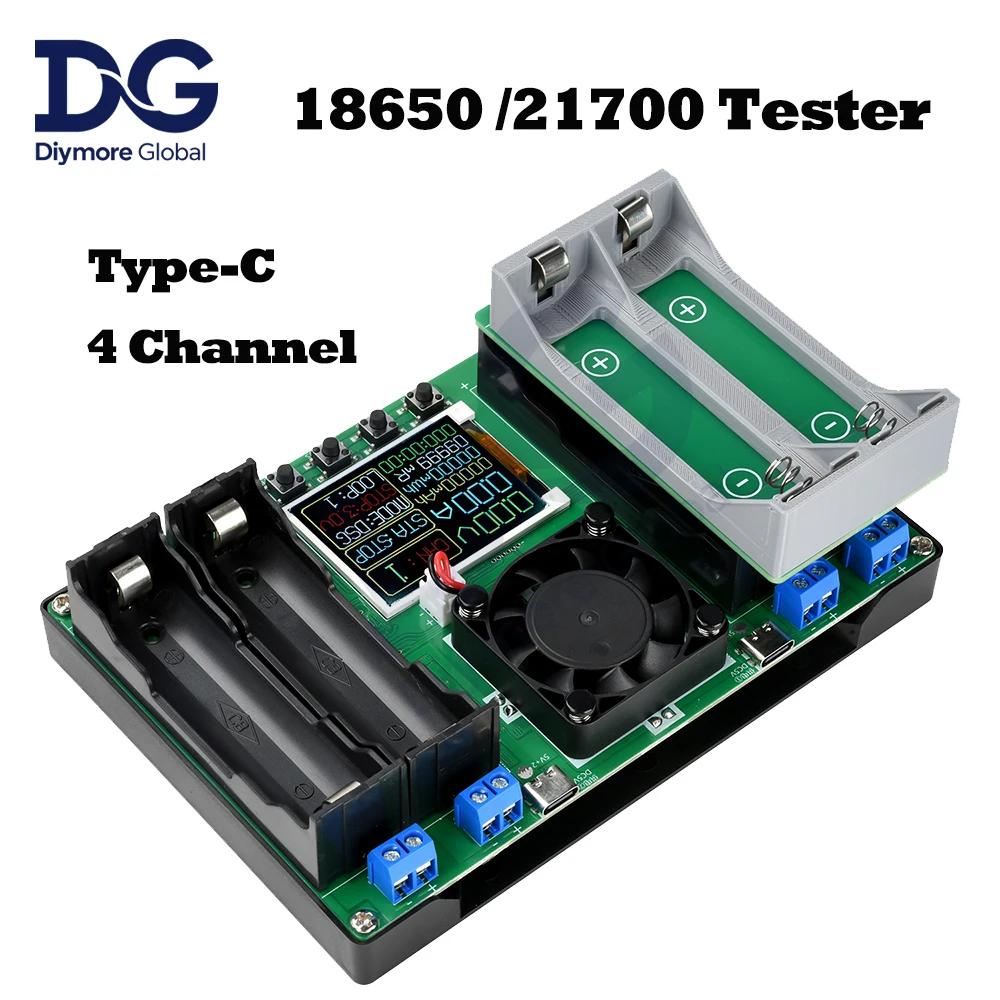 Testeur de capacité de batterie type-c à 4 canaux, affichage LCD, Module de détection de batterie nu
