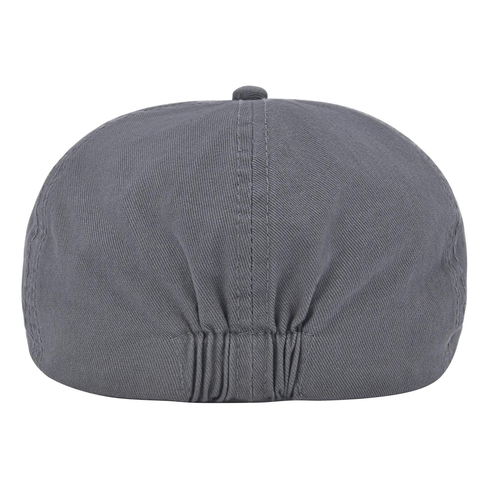 Casquette plate en coton pour homme VOBOOM, style newsboy, cabbie, Gatsby, Ivy, Irish, 6 panneaux, a