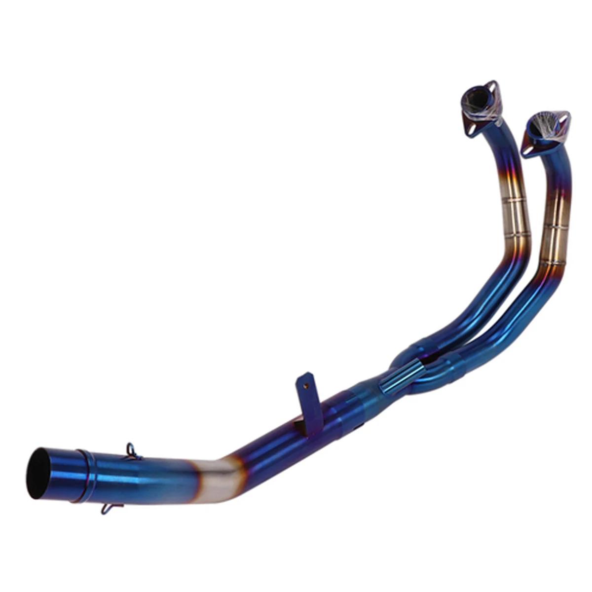 Système d'échappement sans lacet pour moto Honda CBR500 CB500X CB500F CBR500R CBR 500 2013 – 2022, t