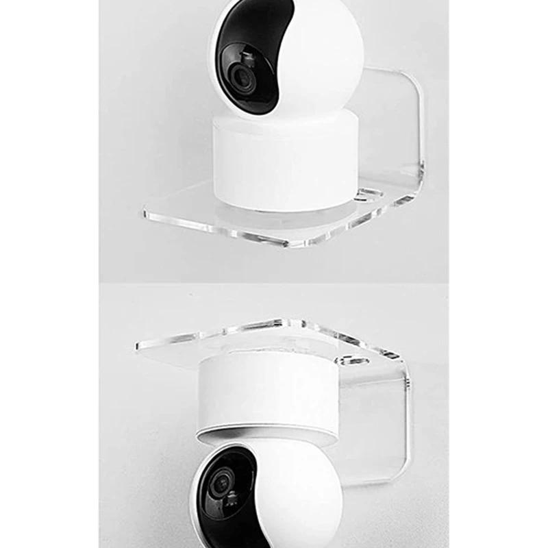 Étagère pour caméra de Surveillance, 3 pièces, support mural adhésif en acrylique, support de rangem