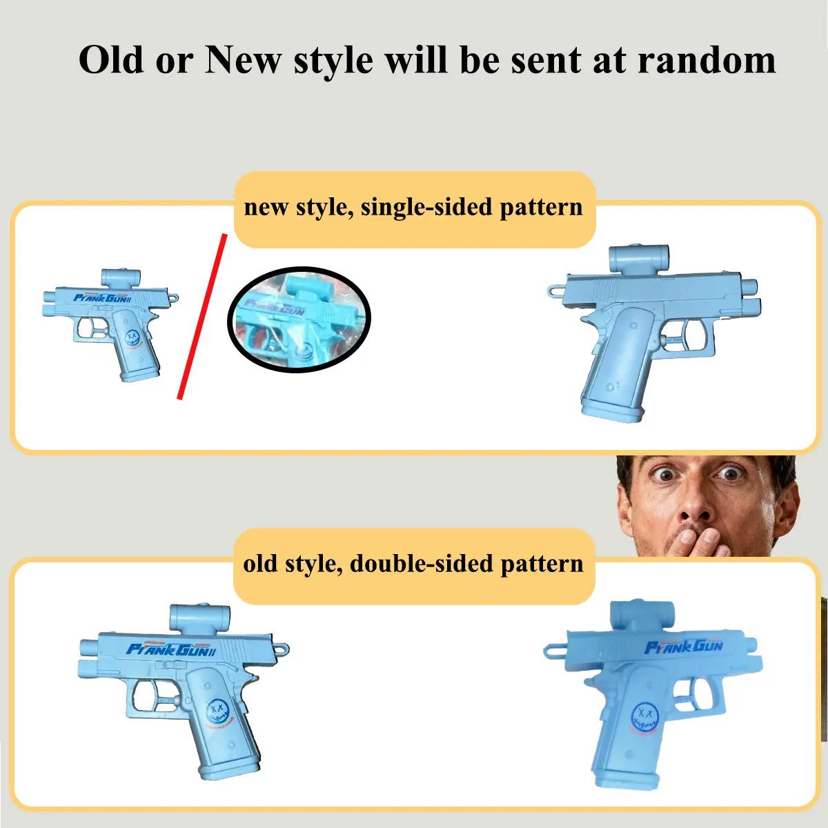 Pistolet à eau bidirectionnel, jouet de farce, anti-Stress, petit jeu de pistolet, extérieur et inté