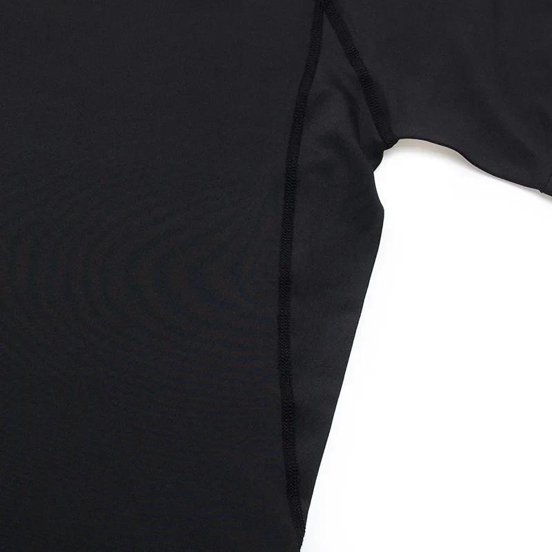 T-shirt à manches courtes de Compression pour hommes, Fitness, course à pied, basket-ball, vêtements