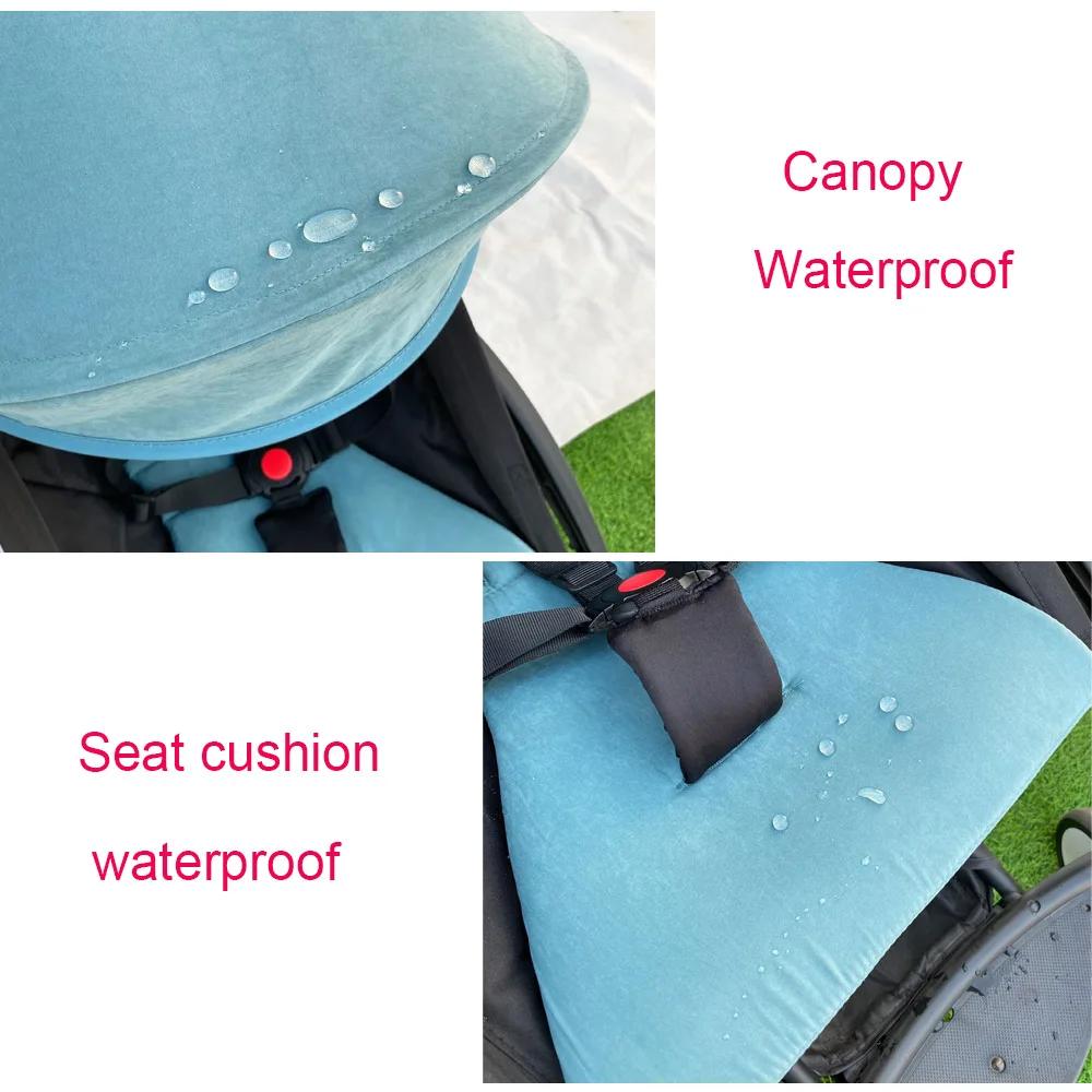 KID COLU ®   Accessoires de landau, auvent solaire étanche et coussin de siège de remplacement, Comp
