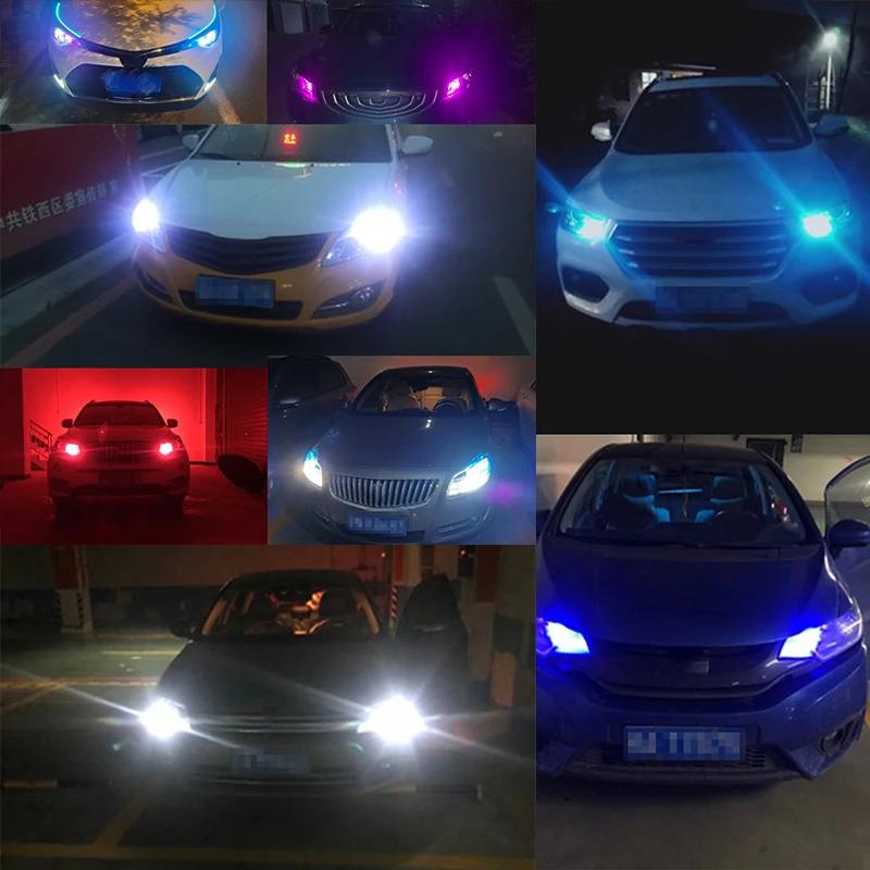 Ampoules LED COB W5W T10 WY5W pour voiture, feux de stationnement Wedge, lampes de plaque de planifi