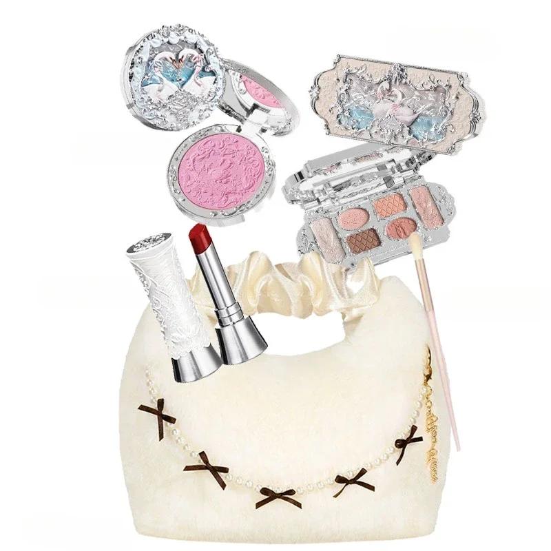 Ensemble de maquillage Flower Knows Bunny Garden Collection, palette de fards à paupières 6 couleurs