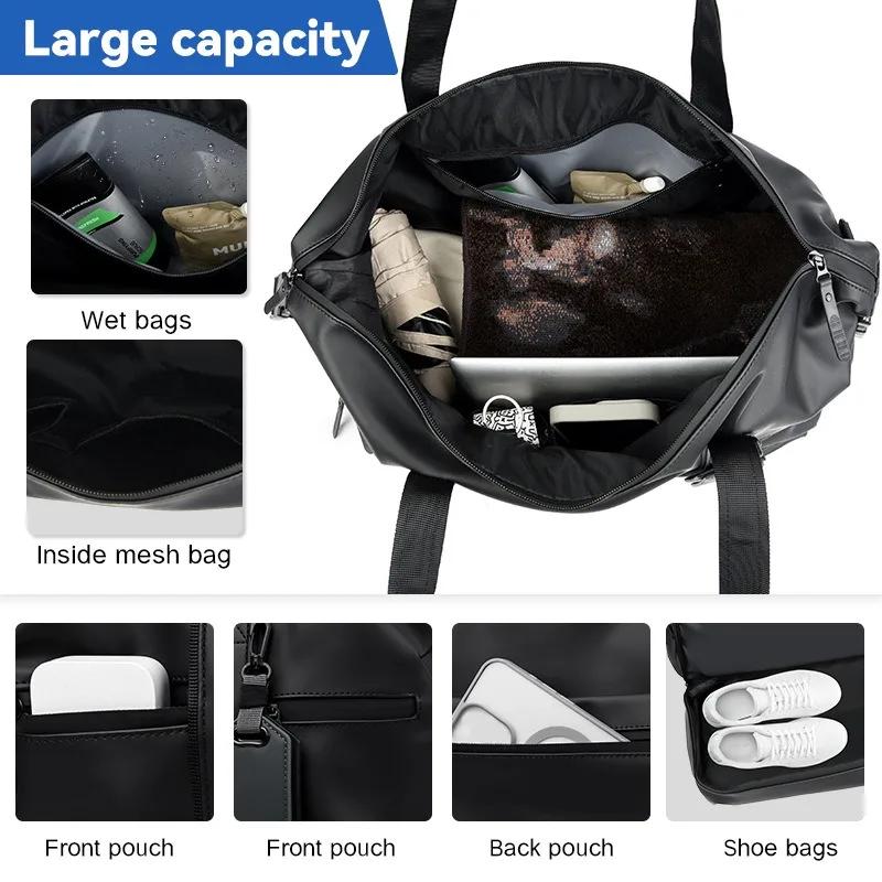 Sac de sport de loisirs à la mode, sac de voyage Simple pour voyage d'affaires, sac à main messager 