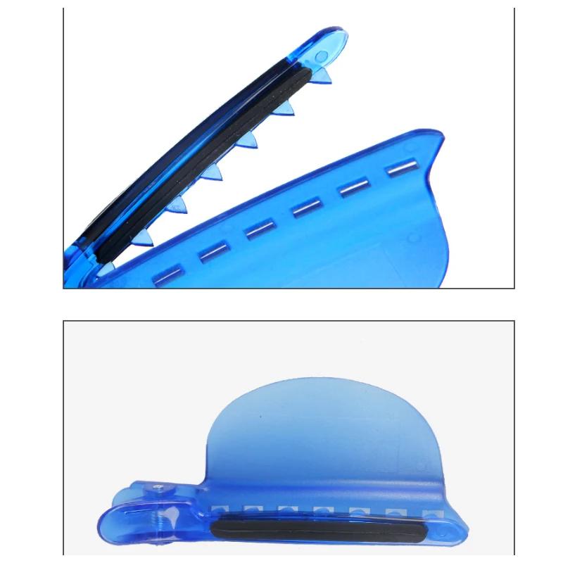 Clips de séparation faciles/vitesse, Clips de séparation de couleur bleue pour Extension de cheveux