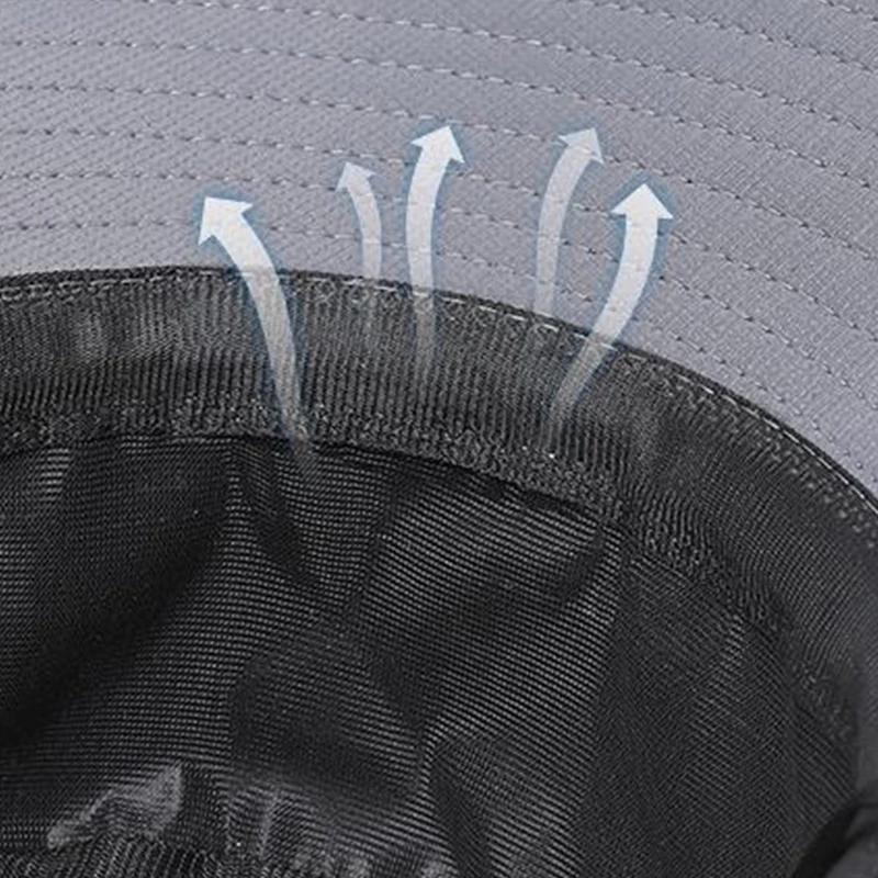 Nouveau chapeau de pêcheur tendance et polyvalent, chapeau de montagne anti-UV, réglable, respirant,