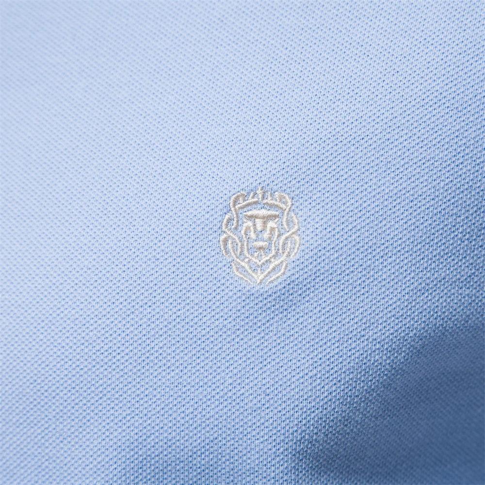 AIOPEON marque 100% coton hommes polos décontracté couleur unie à manches courtes polos pour hommes 