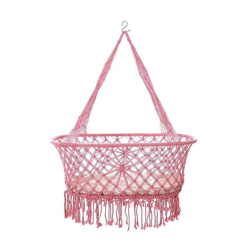 Hamac de jardin tissé à la main, confortable, pour la détente à la maison, hamacs, chaises, paniers 