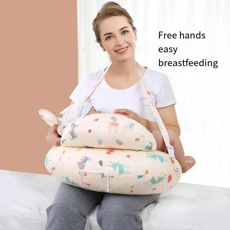 Confortable berceau bras d'allaitement oreiller bras d'allaitement coussin bébé oreillers d'allaitem