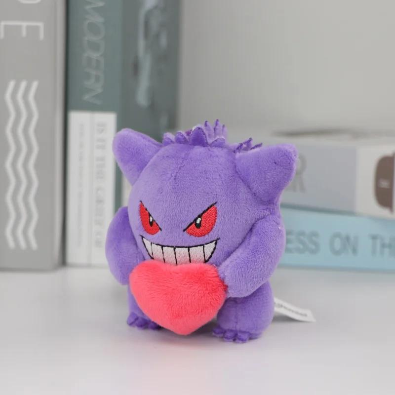 Porte-clés Original Pokemon Espeon Clefairy Jigglypuff Piplup, jouets en peluche ronflex Mimikyu Spr