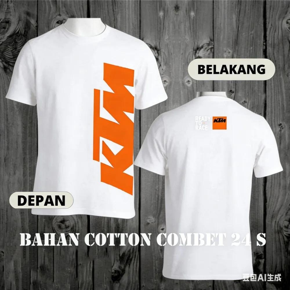 T-shirt de course KTM Ready To Race pour hommes, t-shirt décontracté unisexe, adapté à un usage quot