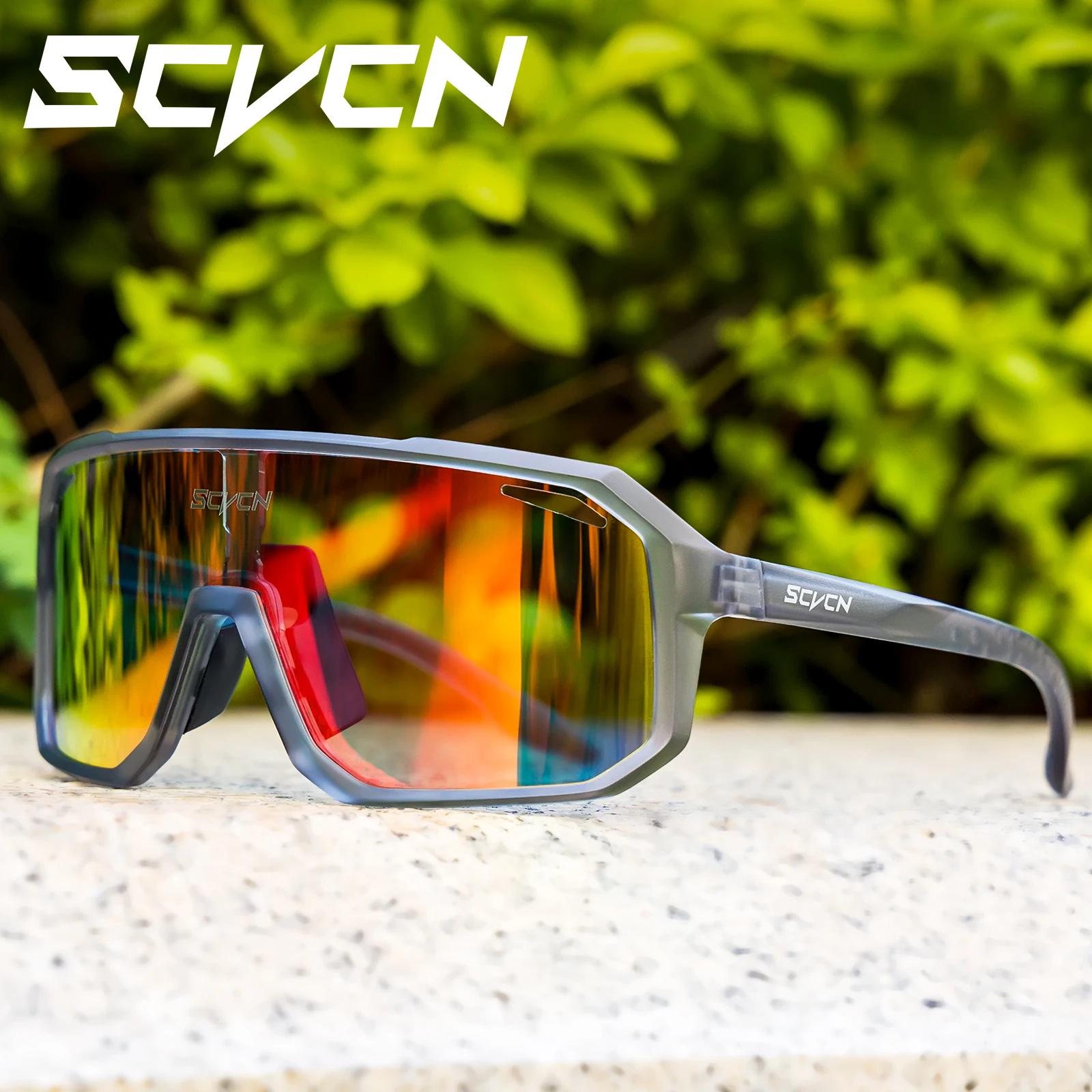 SCVCN cyclisme lunettes de soleil hommes vtt route conduite vélo lunettes Sports de plein air femmes