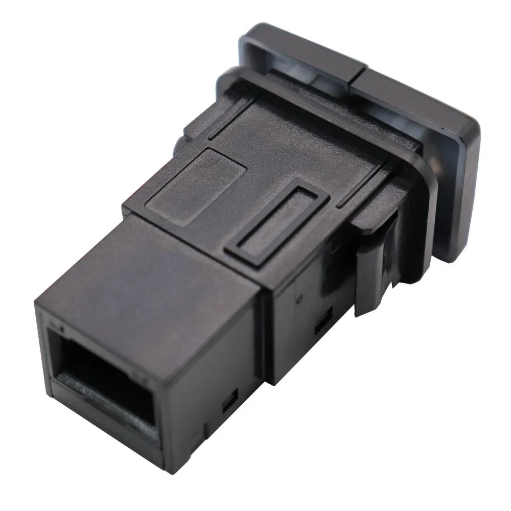 Interrupteur à double bouton-poussoir 12V, marche-arrêt, rétroéclairé bleu/vert, 32.5mm x 22mm, pour