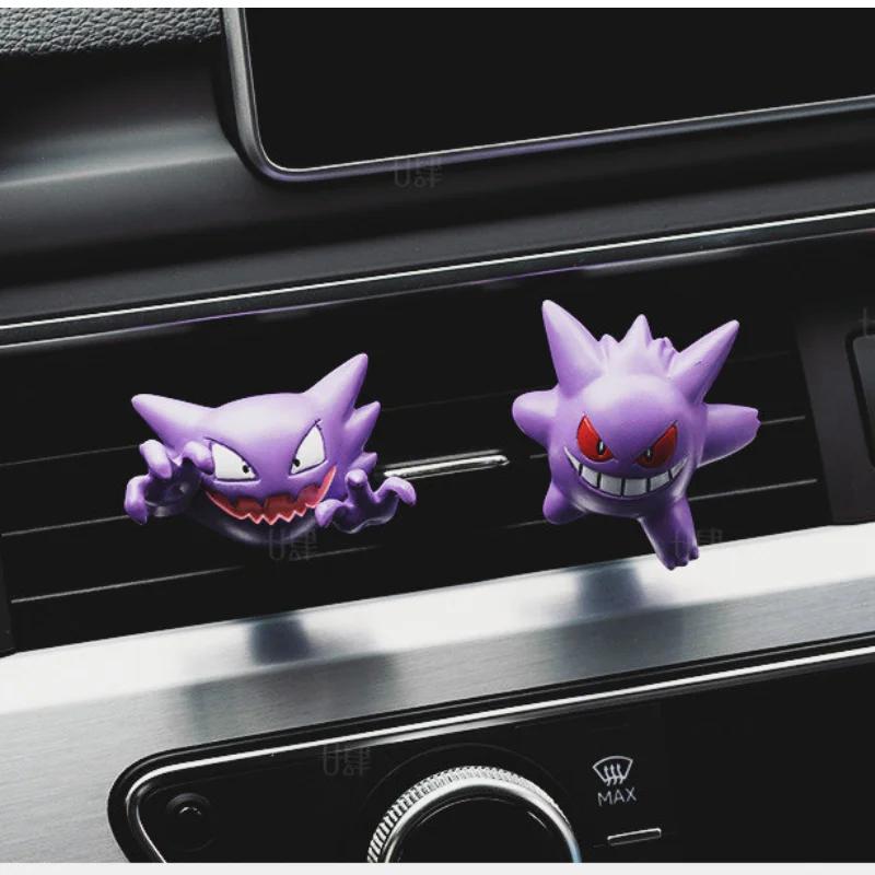 Emballage parfait fantôme Pokemon Figure voiture intérieur sortie d'air décoration Gastly Gengar Hau
