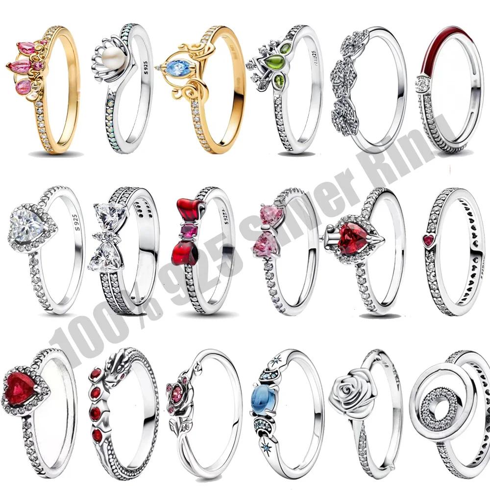 Bague en argent sterling 925 avec moissanite en forme de cœur pour femme, pour mariage, couple, anni