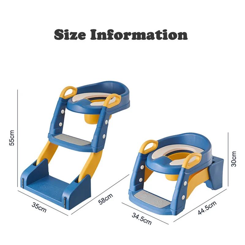 Nouveau siège de toilette Portable amélioré pliable Pot pour enfants siège d'entraînement de Pot esc