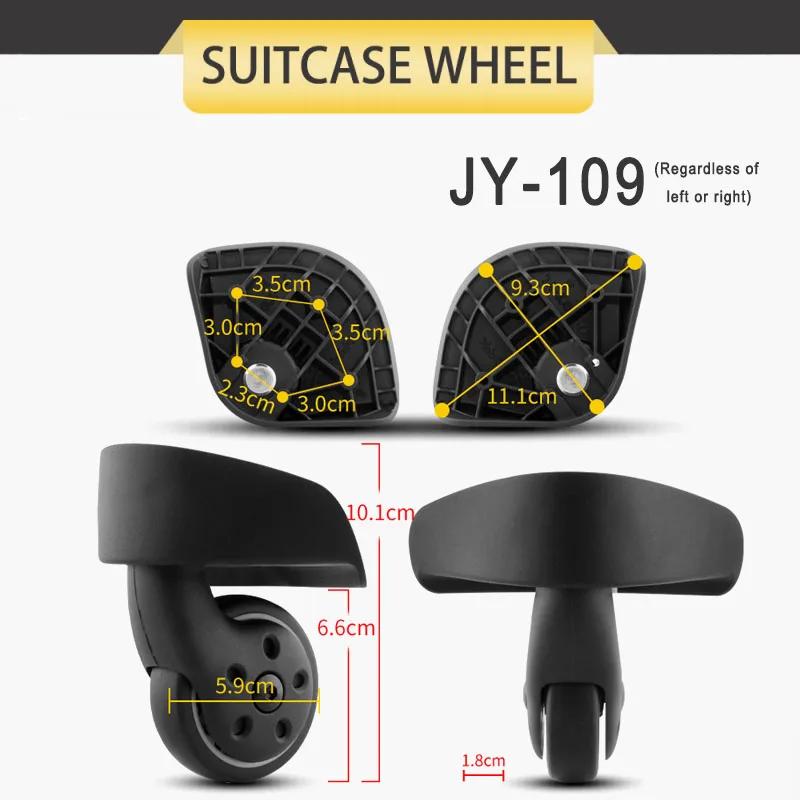 Convient pour Samsonite roue JY-105 JY-106 JY109 valise JY-110 charge roue valise roue remplacement 