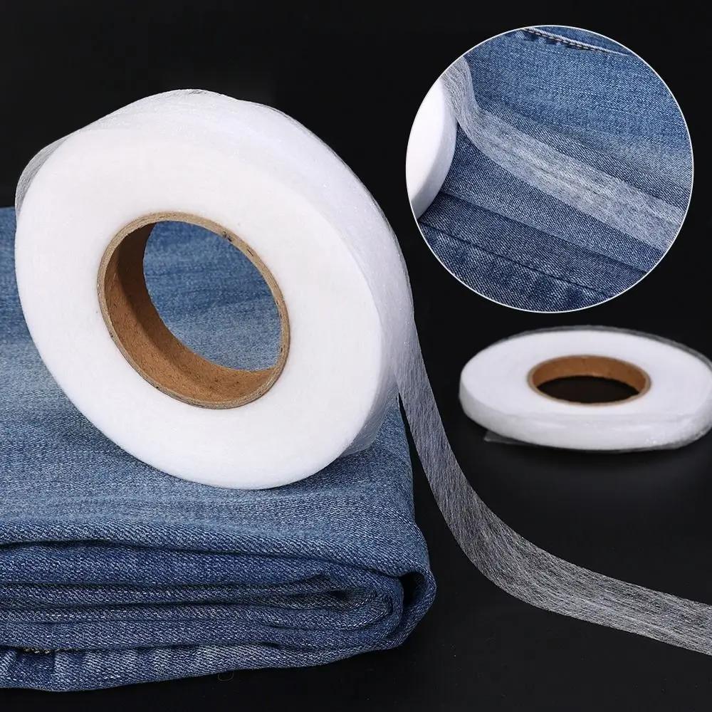 Ruban adhésif Double face pour vêtements Non tissés, 60M, pour ourlet de repassage, bricolage, coutu