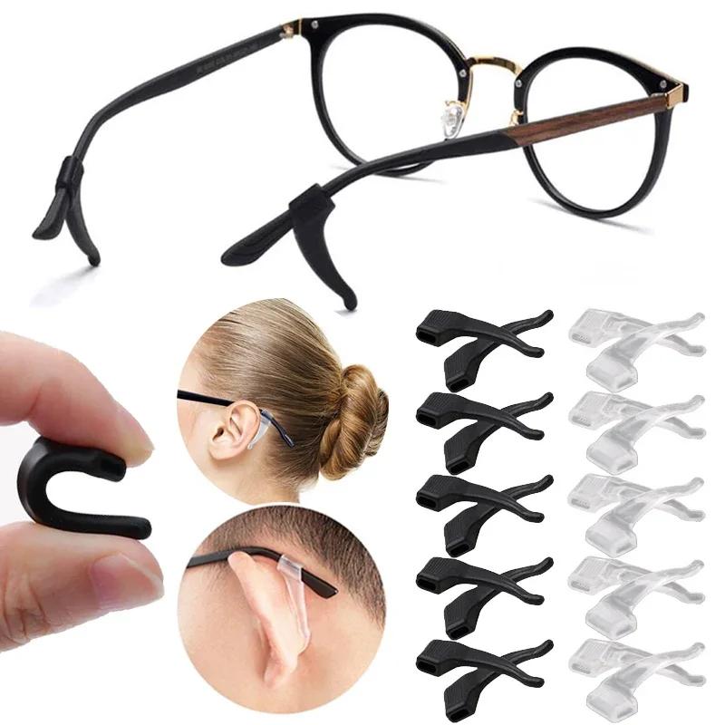 Support de crochets d'oreille antidérapants en Silicone, 40 pièces, pour lunettes, supports de reten