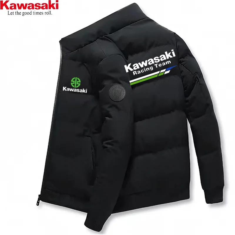 Kawasaki nouvelle veste épaisse, veste chaude en coton, veste de sport d'hiver décontractée, veste c